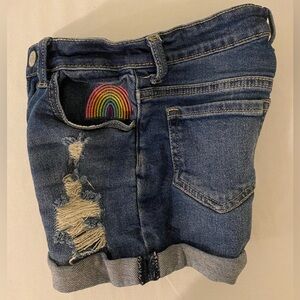 Justice Girl’s Mini Mom Jean Shorts
Size 10